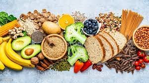 An image symbolizing the inclusion of high-fiber foods in the diet for losing belly fat.