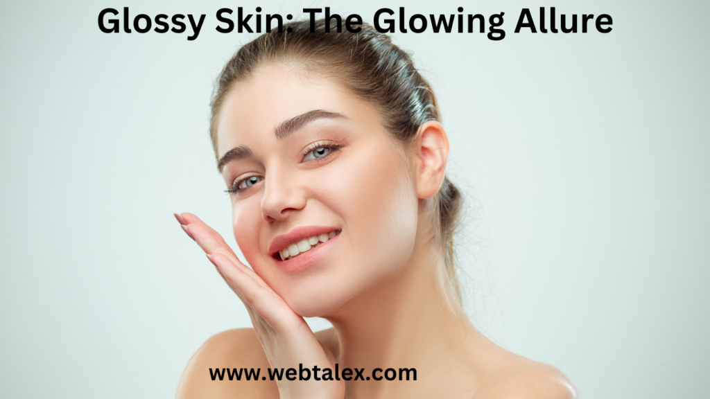 A young girl with flawless, radiant skin, beaming with confidence.