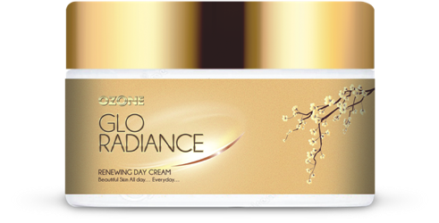 A close-up of GloRadiance Whitening Cream."