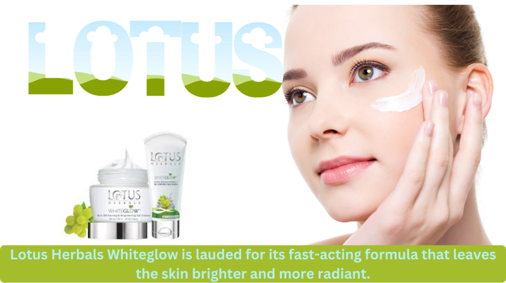 Lotus Herbals Whiteglow Skin Whitening & Brightening Gel Cream product image.