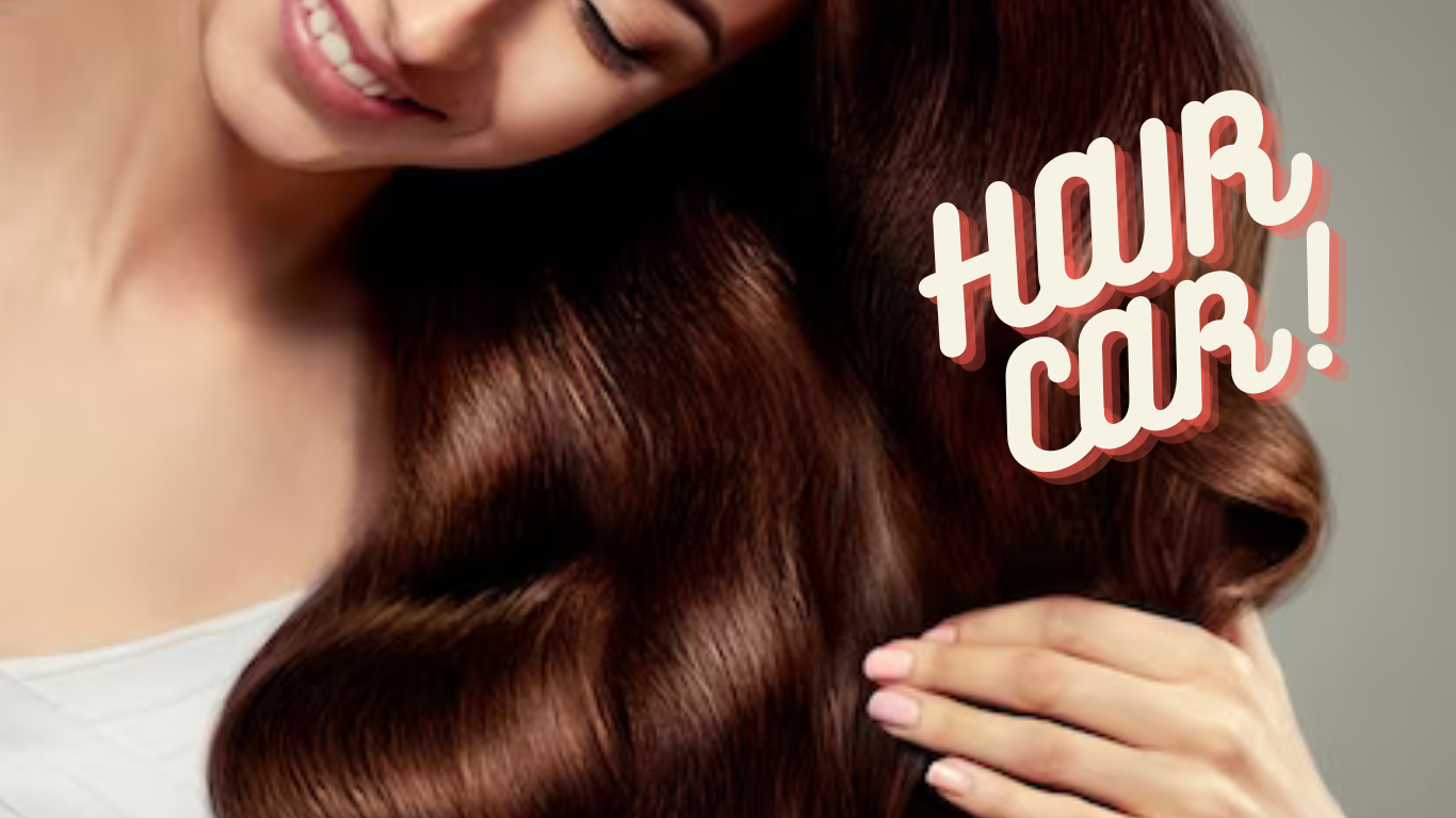 A woman with beautiful, healthy hair, showcasing the results of effective hair care.