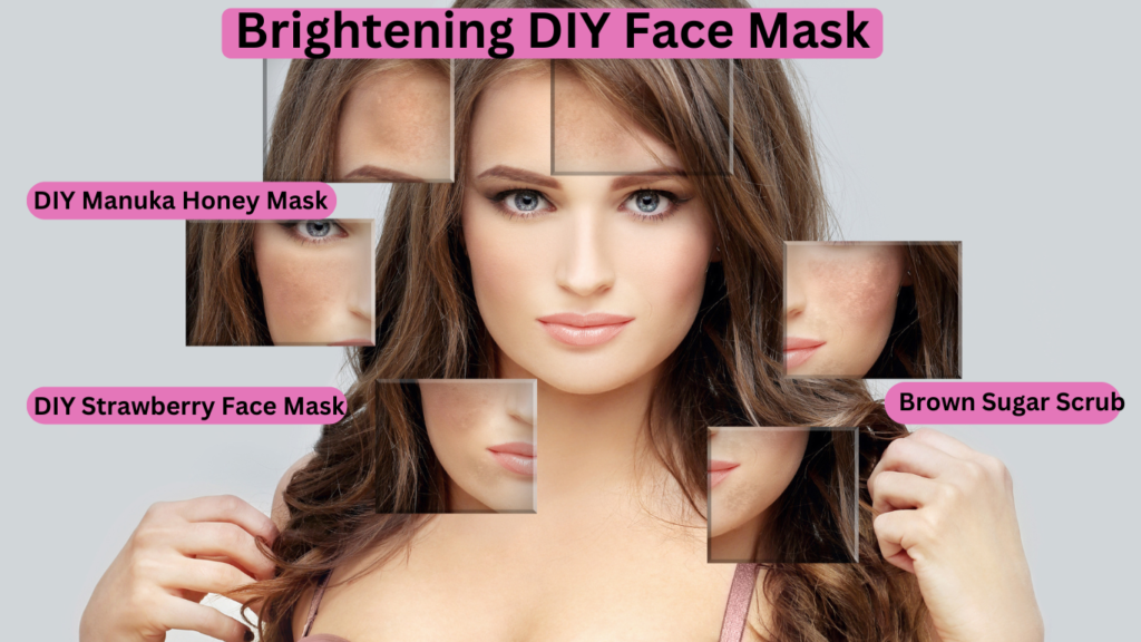 Brightening DIY Face Mask.